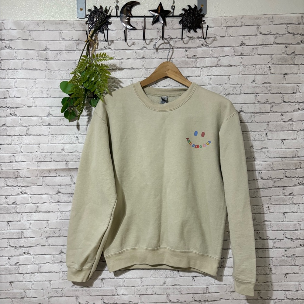 Gildan Cream Custom Taylor Swift Antihero I’m the problem Crewneck - Picture 2 of 6
